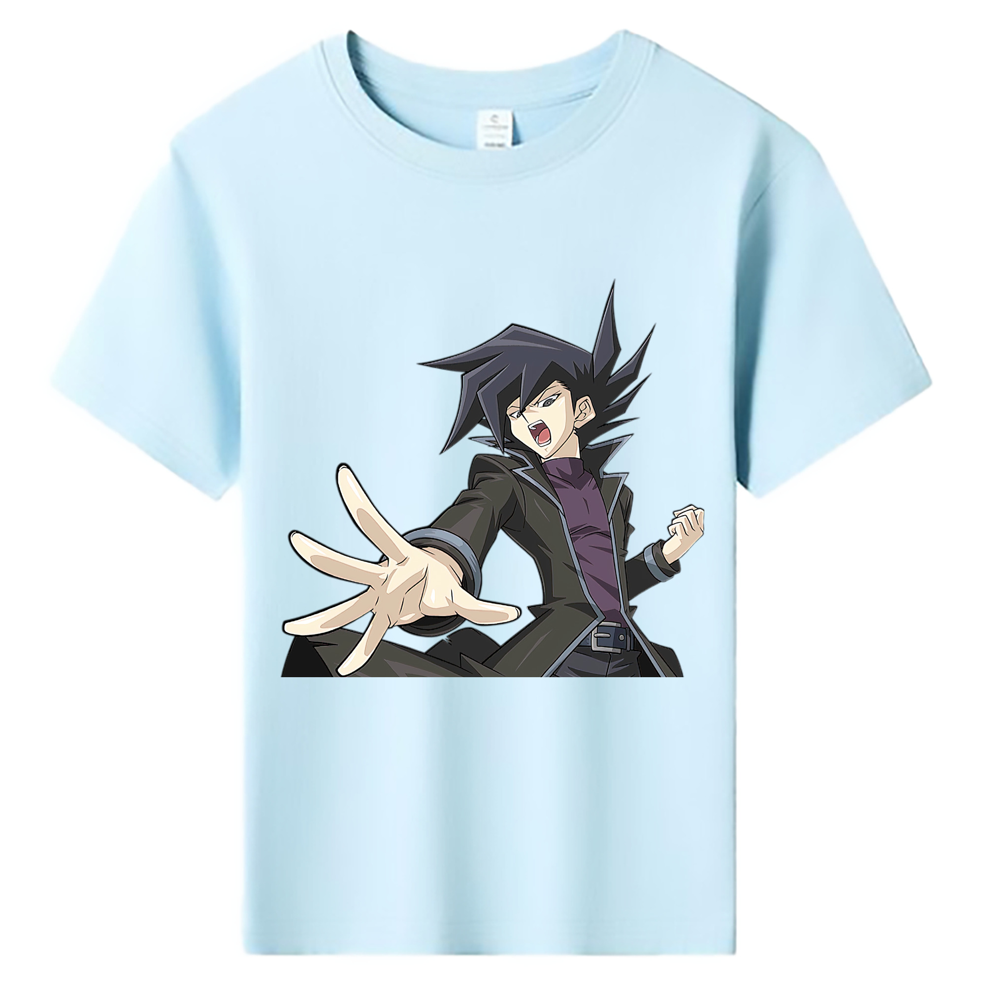 （画像用） 遊☆戯☆王 Yu-Gi-Oh! 綿100％キッズTシャツ（フロントプリント）